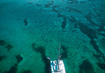 Un EVJF un EVG à bord d'un catamaran !