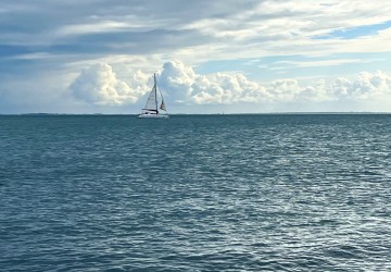 Navigation en catamaran