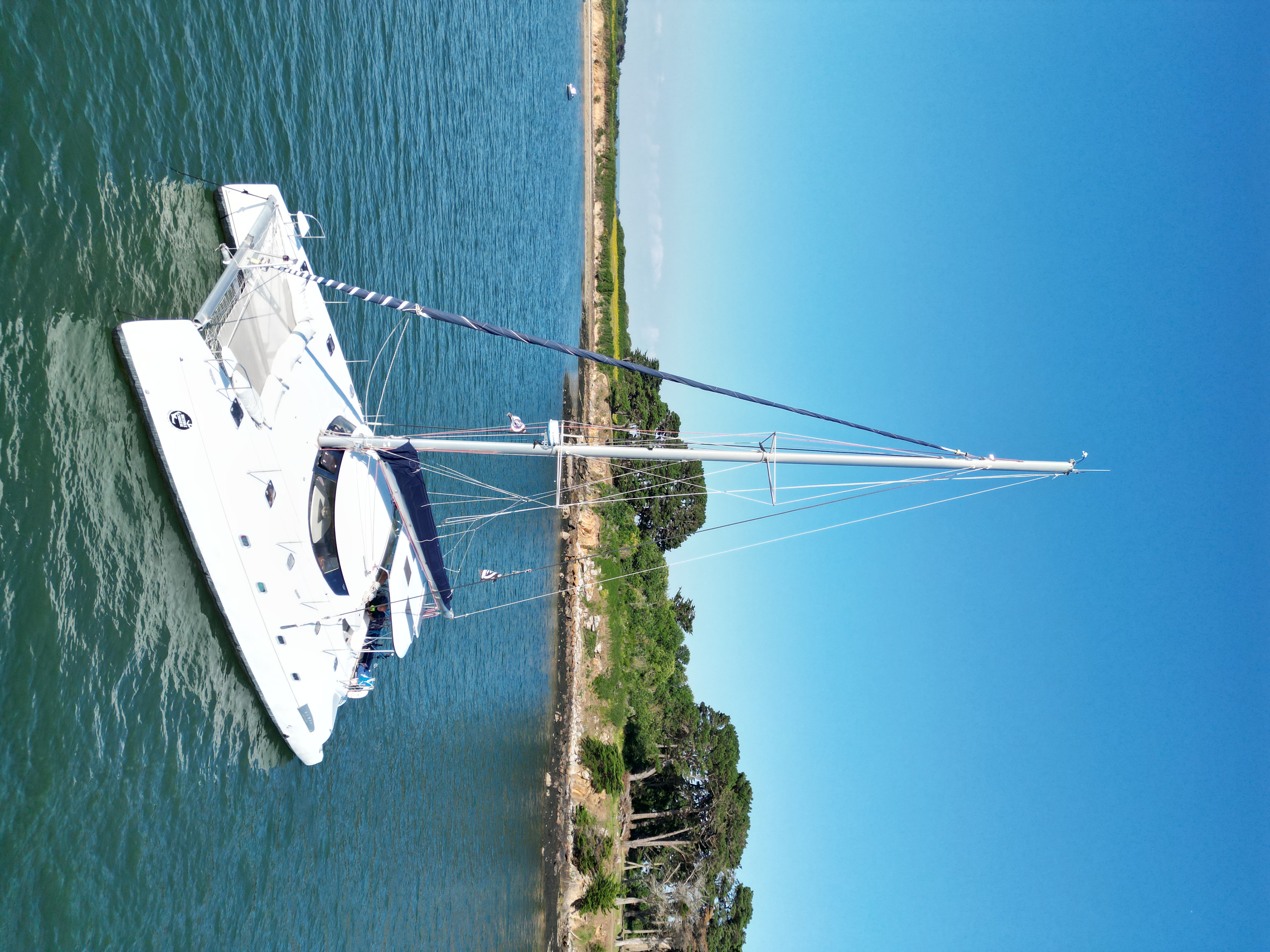 Sortie en mer catamanan de Breizhile croisière golfe du Morbihan 
